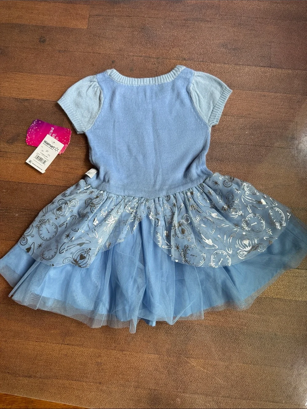 Disney Toddler Girl Cinderella Cosplay Sweater Dress Size2T